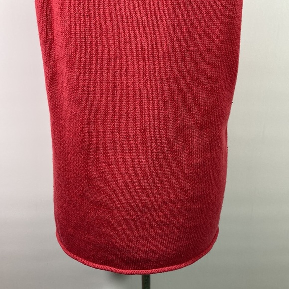 Style New York Embroid Front Solid Back Long Vest Size M - Picture 6 of 8